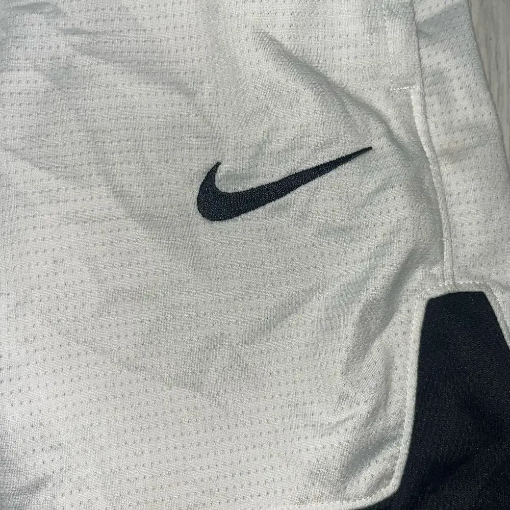 Nike Boy's SM Black & White Athletic Shorts